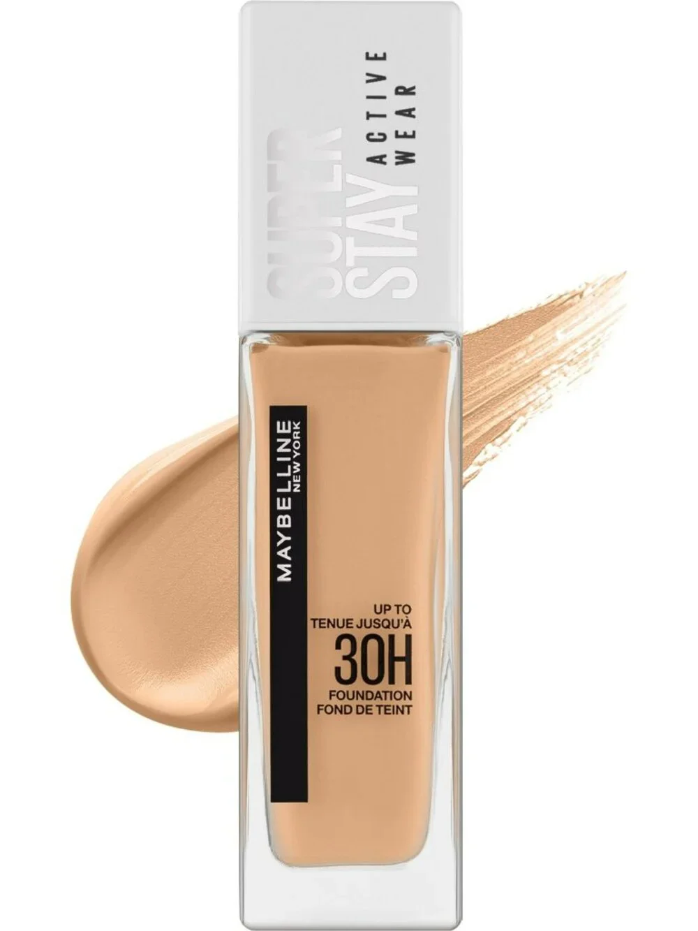Maybelline Super Stay Active Wear 30H Liquid Foundation 130 Buff Beige Full Cove